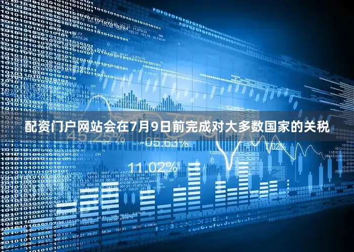 配资门户网站会在7月9日前完成对大多数国家的关税